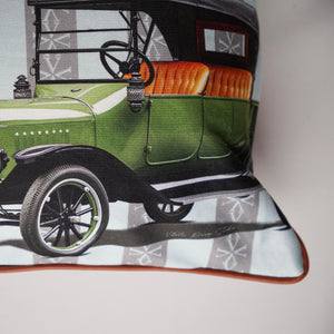 Classic Cars 20's Rectangular Decorative Pillow