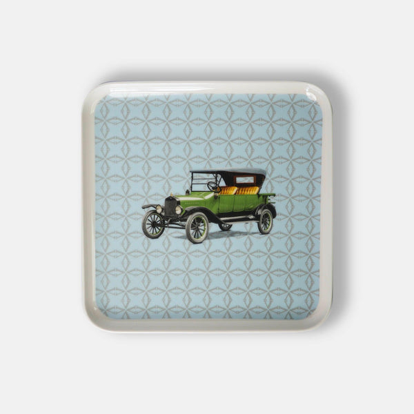 Classic Cars 20's 21 Cm Porcelain Plate