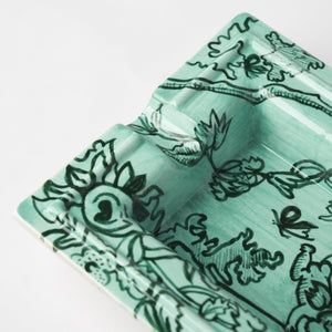 Timeless Collection Green Ceramic Ashtray - Vitelli Design Studio UAE
