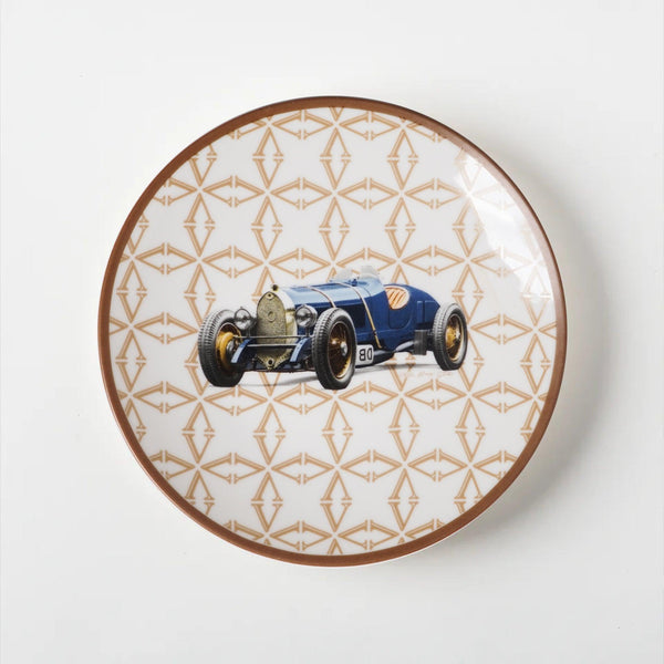 Classic Cars 30's 20 Cm Porcelain Plate