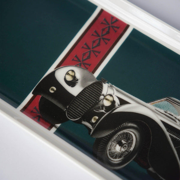 Classic Cars 40's 27Cm Porcelain Boat Plate
