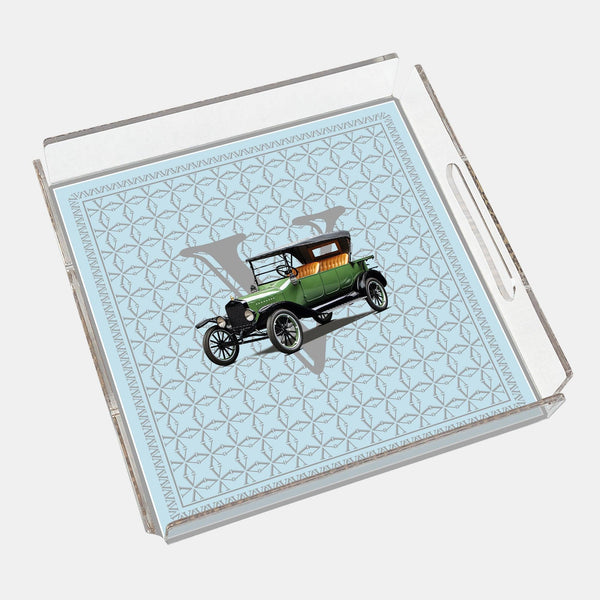 Classic Cars 20's 40x40  Acrylic Tray