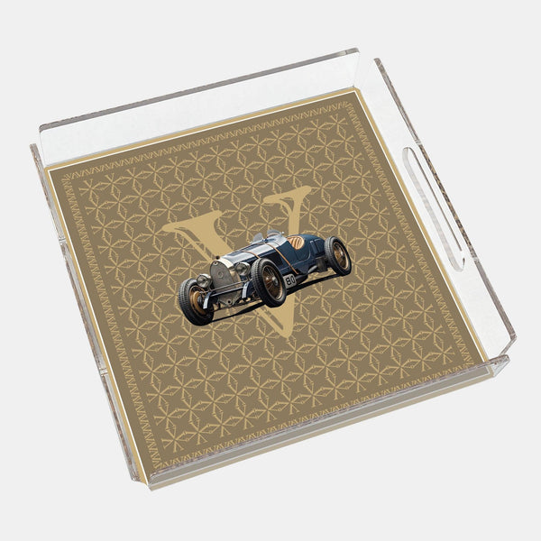 Classic Cars 30's 40x40 Acrylic Tray