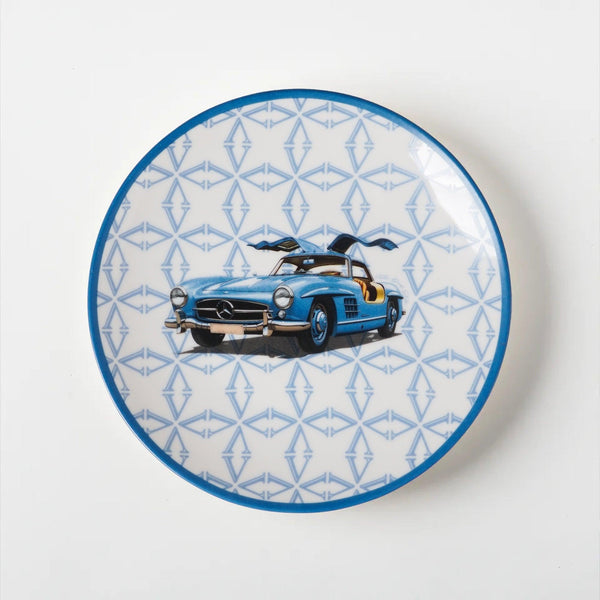 Classic Cars 50's 20 Cm Porcelain Plate