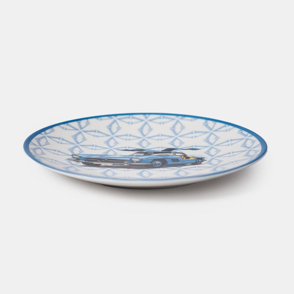 Classic Cars 50's 20 Cm Porcelain Plate
