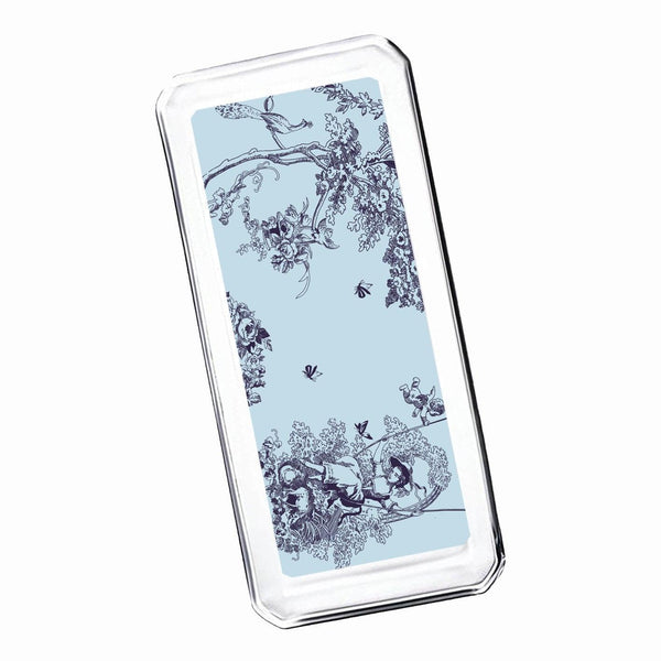 Timeless Collection Blue Glass Plate - Vitelli Design Studio UAE