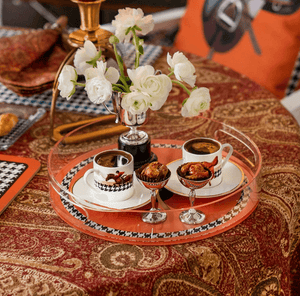 Equestrian Red Jacket 6 Pcs Turkish Coffee Cup - Vitelli Design Studio UAE