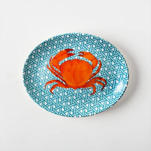 Hazeran Crab 21 Cm Porcelain Boat Plate - Vitelli Design Studio UAE