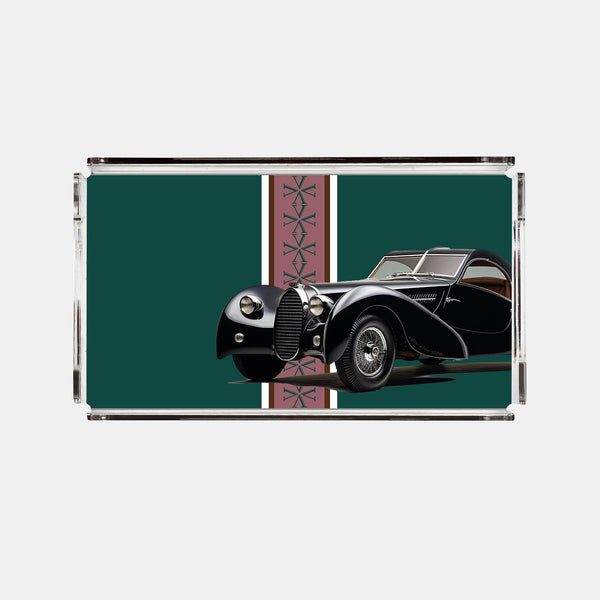 Classic Cars 40's 38x28 Acrylic Tray
