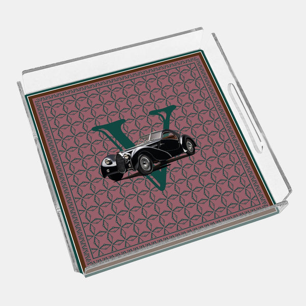 Classic Cars 40's 40x40 Acrylic Tray