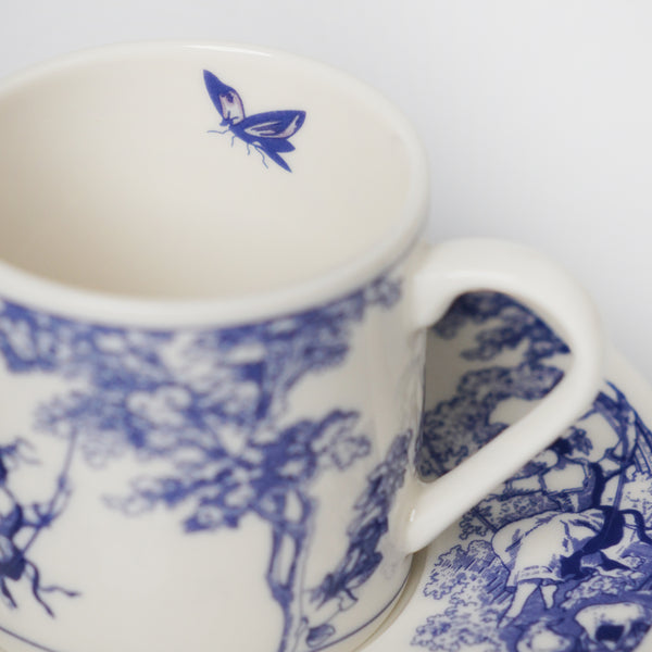 Timeless Collection White Porcelain Turkish Coffee Cup