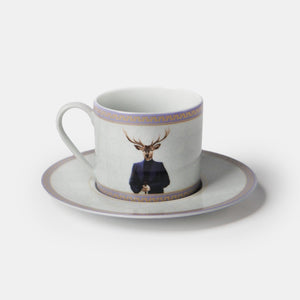 Gentleman Porcelain Teacup - Vitelli Design Studio UAE
