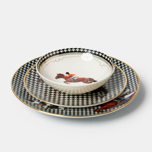 Equestrian 2/ 18 Piece 6 Person Dinner Set - Vitelli Design Studio UAE