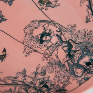 Timeless Collection Pink 20 cm Porcelain Plate - Vitelli Design Studio UAE