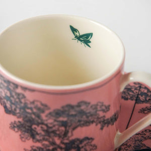 Timeless Collection Pink Porcelain Teacup - Vitelli Design Studio UAE