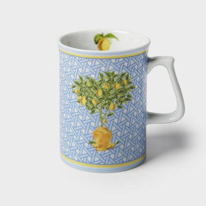 Hazeran Limon Porcelain Coffee Mug - Vitelli Design Studio UAE