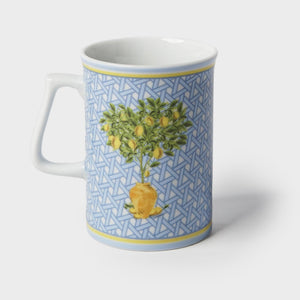 Hazeran Limon Porcelain Coffee Mug - Vitelli Design Studio UAE