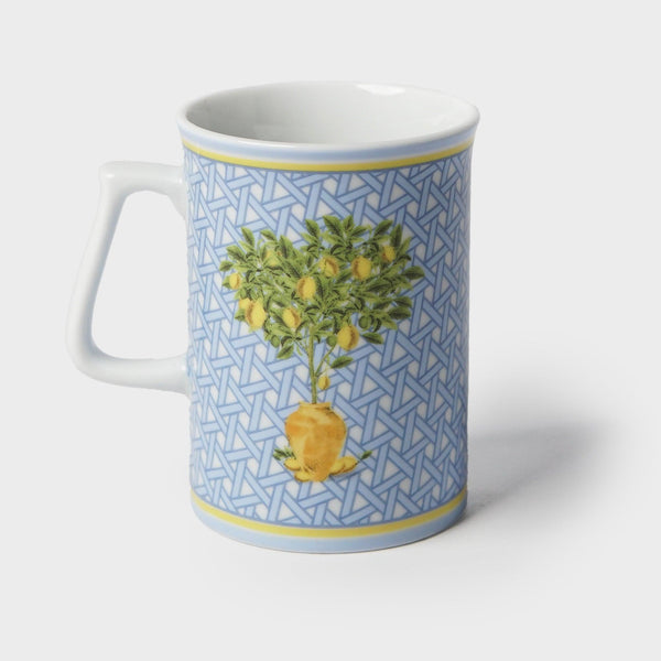 Hazeran Limon Porcelain Coffee Mug - Vitelli Design Studio UAE