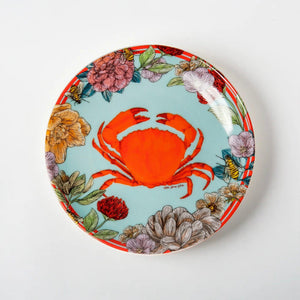 Hazeran Lobster & Crab 12 Cm Porcelain Plate Set of 4 - Vitelli Design Studio UAE