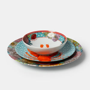 Hazeran Lobster 1/ 18 Piece 6 Person Dinner Set - Vitelli Design Studio UAE