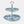 Timeless Collection Blue 2-Tier Cake Stand - Vitelli Design Studio UAE