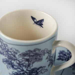 Timeless Collection Blue Porcelain Turkish Coffee Cup - Vitelli Design Studio UAE