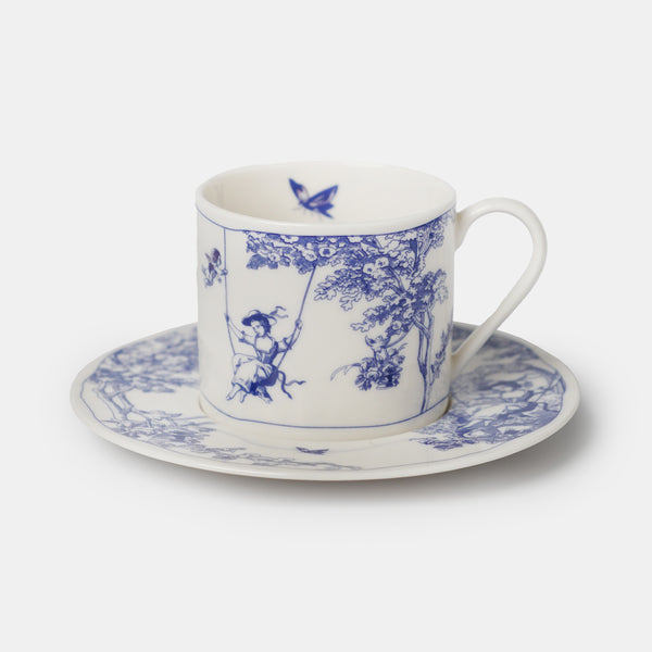 Timeless Collection Green Porcelain Teacup