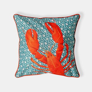 Hazeran Lobster Throw Pillow Cover - Vitelli Design Studio UAE