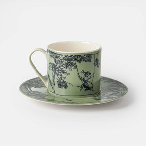 Timeless Collection Green Porcelain Teacup - Vitelli Design Studio UAE