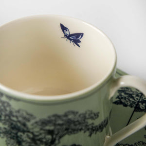 Timeless Collection Green Porcelain Teacup - Vitelli Design Studio UAE
