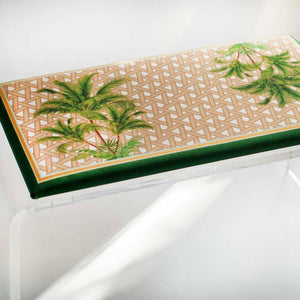 Hazeran Palm Acrylic Stool - Vitelli Design Studio UAE