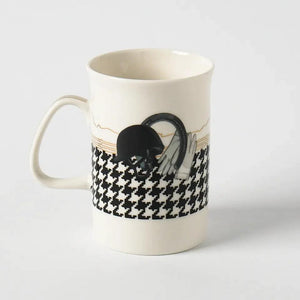 Equestrian Saddle Porcelain Coffee Mug - Vitelli Design Studio UAE