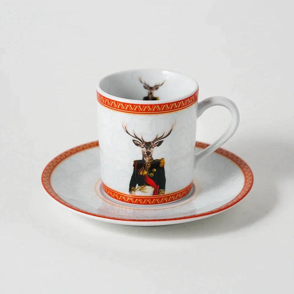 General Porcelain Turkish Coffee Cup - Vitelli Design Studio UAE