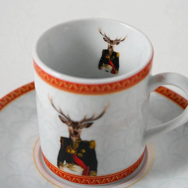 General Porcelain Turkish Coffee Cup - Vitelli Design Studio UAE