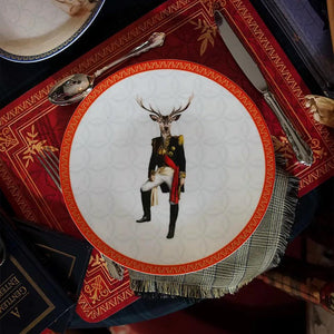 General 25 Cm Porcelain Plate - Vitelli Design Studio UAE