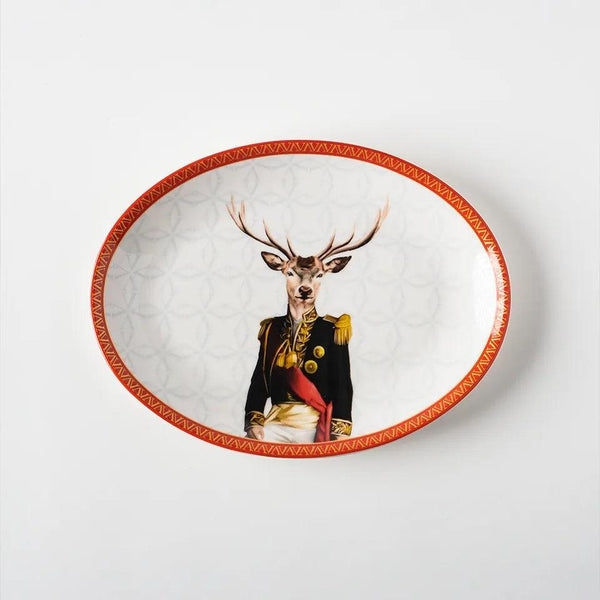 General 24 Cm Porcelain Boat Plate - Vitelli Design Studio UAE