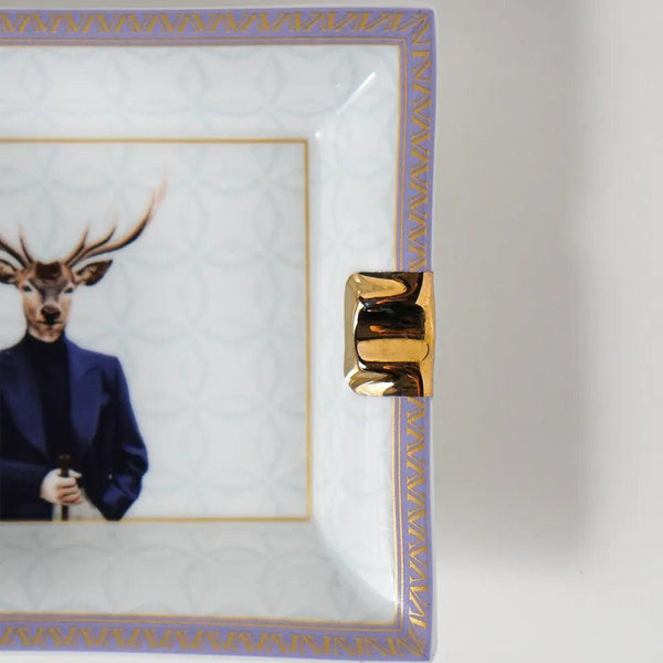 Gentleman Porcelain Ashtray - Vitelli Design Studio UAE