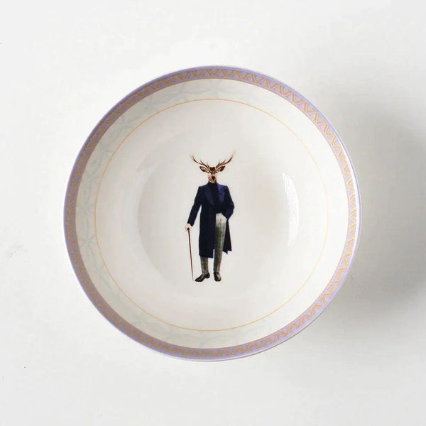 Gentleman Porcelain Bowl - Vitelli Design Studio UAE