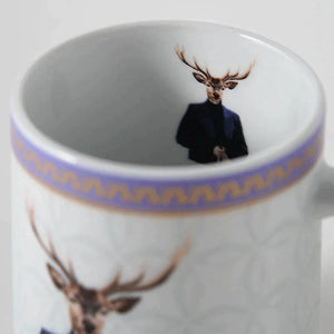 Gentleman Porcelain Coffee Mug - Vitelli Design Studio UAE
