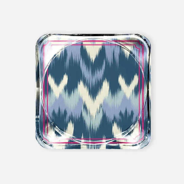 Ikad Collection Blue Acrylic Coaster - Vitelli Design Studio UAE