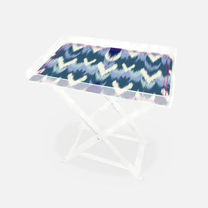 Ikad Blue 60x40 Acrylic Coffee Table - Vitelli Design Studio UAE