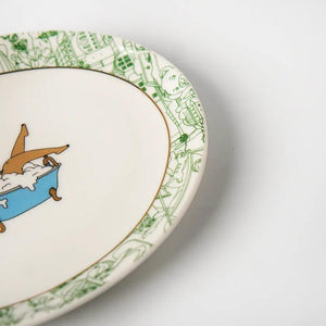 Istanbul Mehtap 21 Cm Porcelain Boat Plate