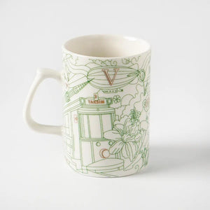 Istanbul Pera Porcelain Coffee Mug