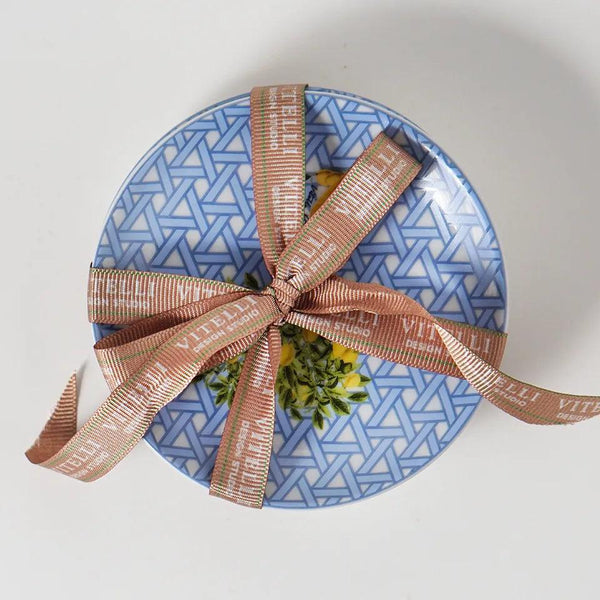 Hazeran Lemon 12 Cm Porcelain Plate Set of 4 - Vitelli Design Studio UAE