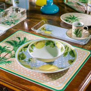 Hazeran Lemon Porcelain Bowl - Vitelli Design Studio UAE