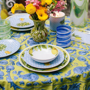 Hazeran Lemon Porcelain Bowl - Vitelli Design Studio UAE