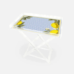 Hazeran Lemon 60x40 Acrylic Coffee Table - Vitelli Design Studio UAE