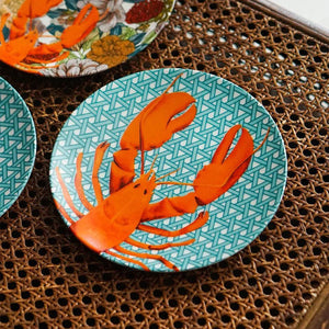 Hazeran Lobster 20 Cm Porcelain Plate - Vitelli Design Studio UAE