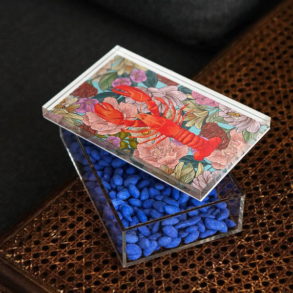 Hazeran Lobster 22x14 Acrylic Jar - Vitelli Design Studio UAE