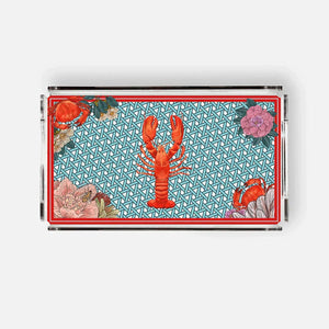 Hazeran Lobster 38x23 Acrylic Tray - Vitelli Design Studio UAE